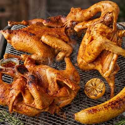 Whole Angel's Butterfly grilled chicken