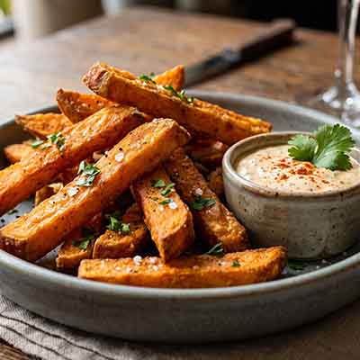 Fried sweet potatoes